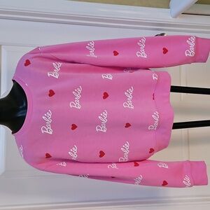 BARBIE pink Sweater sweatshirt XL